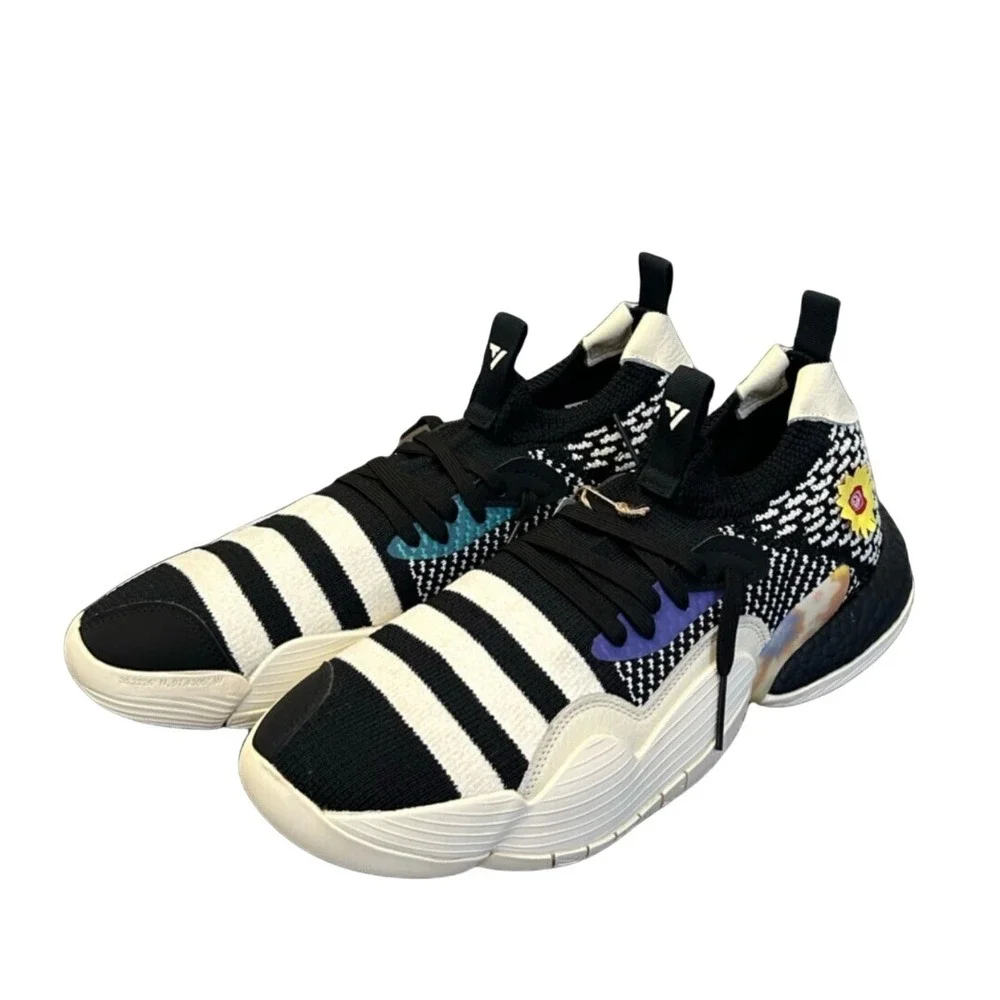 Adidas Trae Young 2 Flower Basketball‎ Shoes Sneakers -  IG2590 - Men's Size 13
